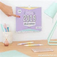 MR WONDERFUL CALENDARIO PARED ALLA VAMOS!!