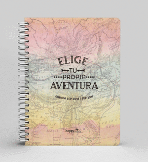 AGENDA 2019 A5 S/V TRIA LA TEVA AVENTURA HAPPY MOTS