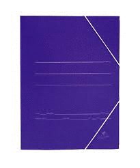 CARPETA CARTON Fº AZUL MARIOLA