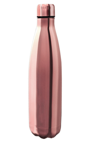 BOTELLA TERMO ACERO ORO ROSA NERTHUS 500ML