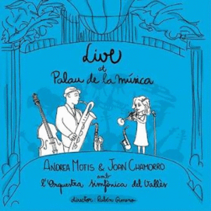 CD MUSICA LIVE AT PALAU DE LA MUSICA JOAN CHAMORRO I ANDREA MOTIS