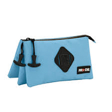 PORTATODO TRIPLE AZUL CLARO PRO.DG