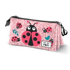 PORTATODO TRIPLE LADYBUG OH MY POP