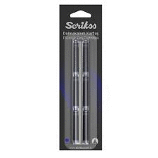 SCRIKSS 6 CARTUCHOS PLUMA NEGRA MOD 76597