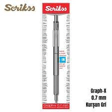 PORTAMINAS SCRIKSS GRAPH-X 0,7 GRIS MATE