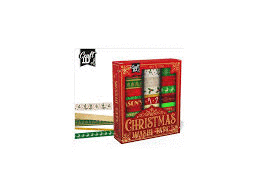 SET 36 WASHI TAPE PURPURINA & NAVIDAD