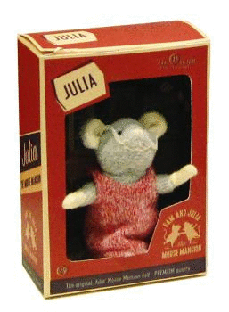 RATON JULIA PELUCHE CASA DE LOS RATONES RATOLINS