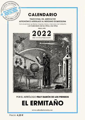 CALENDARIO ERMITAÑO 2022