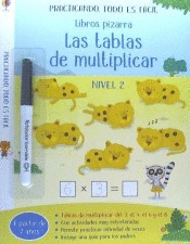 LIBROS PIZARRA TABLAS DE MULTIPLICAR 2