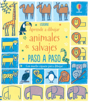 APRENDE A DIBUJAR ANIMALES SALVAJES PASO