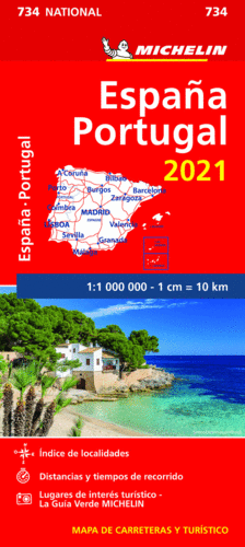 ATLAS ESPAÑA & PORTUGAL 2021 (A4)