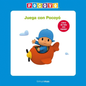 JUEGA CON POCOYO LIBRO DE TELA