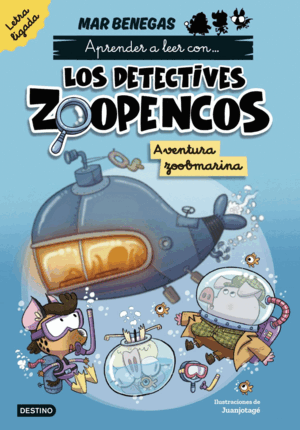 APRENDER A LEER CON... LOS DETECTIVES ZOOPENCOS. LETRA LIGADA 1. AVENTURA ZOOBMA