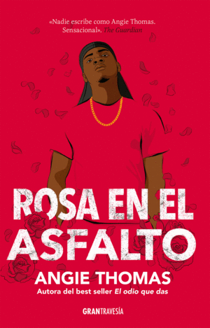 ROSA EN EL ASFALTO