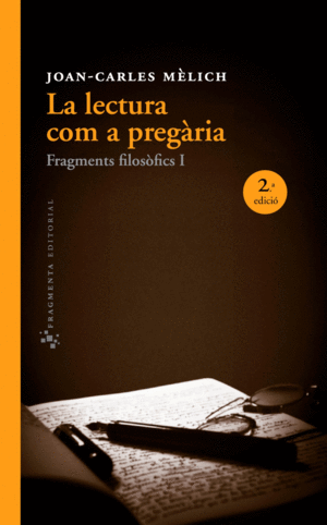 LA LECTURA COM A PREGÀRIA