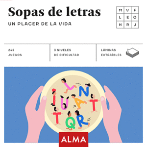 SOPA DE LETRAS: UN PLACER DE LA VIDA (CUADRADOS DE DIVERSIÓN)