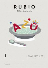ART D'APRENDRE MAJÚSCULES RUBIO 1 (CATALÀ)