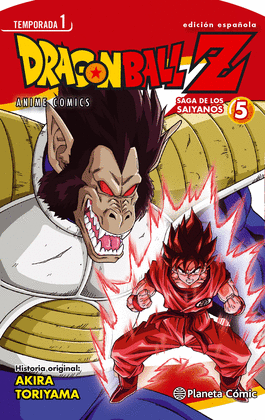 DRAGON BALL Z ANIME SERIES. SAIYANOS Nº 05