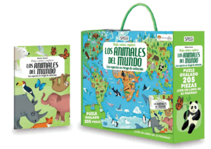 ANIMALES EN PELIGRO DE EXTINCION. VIAJA, CONOCE , EXPLORA. CON PUZZLE. EDIC. ILU