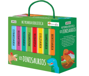 LOS DINOSAURIOS. MI PRIMERA BIBLIOTECA. EDIC. ILUSTRADO (ESPAÑOL)