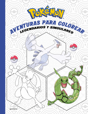 POKÉMON. AVENTURAS PARA COLOREAR: LEGENDARIOS Y SINGULARES (COLECCIÓN POKÉMON)