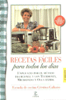 RECETAS FACILES PARA TODOS LOS