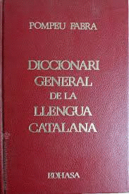 DICCIONARI GENERAL DEL LA LLENGUA CATALANA