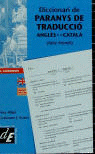 PARANYS DE TRADUCCIO ANGLES-CA