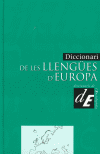 DICC.DE LES LLENGÜES D'EUROPA