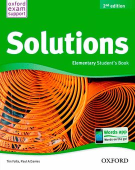SOLUTIONS ELEMENTARY STUDENT'S BOOK PACK 2ª EDICIÓN