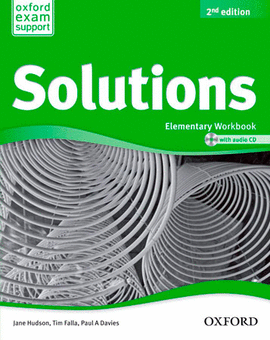 SOLUTIONS ELEMENTARY WORKBOOK & CD PACK 2ª EDICIÓN