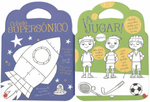 MI GRAN MOCHILA PARA COLOREAR CON PEGATINAS