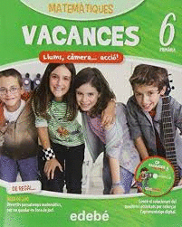 VACANCES  MATEMÀTIQUES 6 (QUADERN + ÀREA DE JOC + CD)