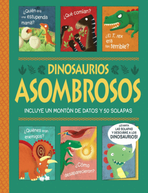 DINOS ASOMB.LIBRO SOLAPA