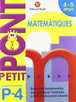 PETIT PONT MATEMATIQUES P-4