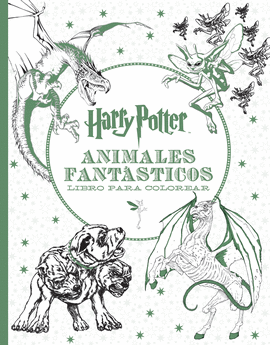 HARRY POTTER-ANIMALES FANTÁSTICOS LIBRO PARA COLOREAR