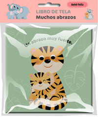 BEBÉ FELIZ- LIBRO DE TELA - MUCHOS ABRAZOS