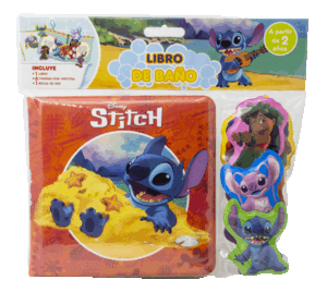 STITCH. LIBRO DE BAÑO