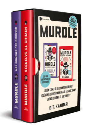 ESTUCHE MURDLE: VOL.1 + VOL.2 + LIBRETA DE DEDUCCIONES