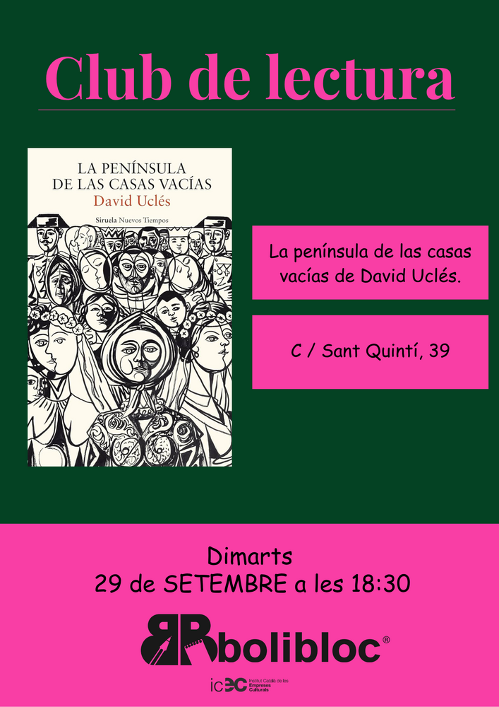 CLUB DE LECTURA SETEMBRE 2026
