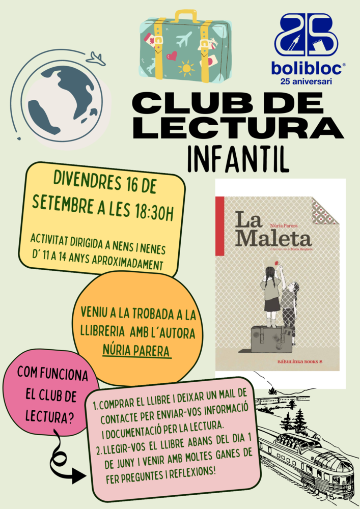 LA MALETA, CLUB DE LECTURA INFANTIL-JUVENIL