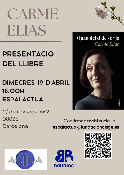 ABRIL 2023- CARME ELIAS