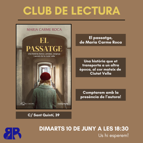 JUNY 2025 - El passatge, Maria Carme Roca