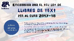 Ja pots encarregar els llibres de text per al proper curs